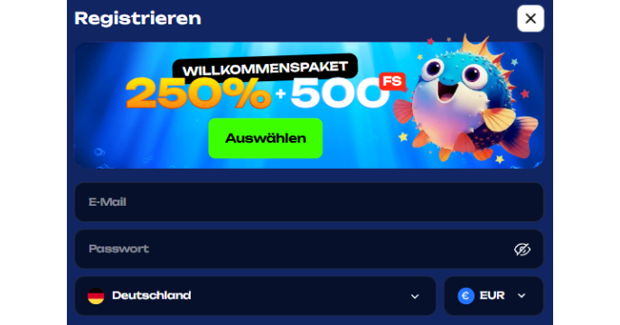 Fugu Casino Anmeldung